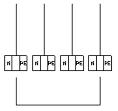 U Form Scheme Linear AutoCAD