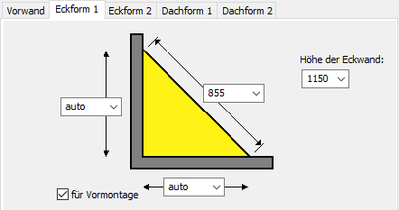 Vorwandtechnik Linear AutoCAD