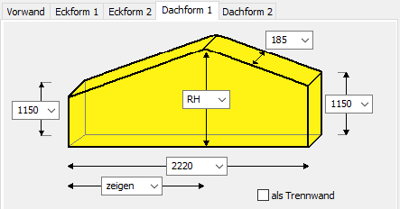 Vorwandtechnik Linear AutoCAD