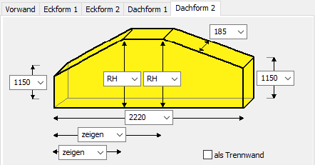 Vorwandtechnik Linear AutoCAD