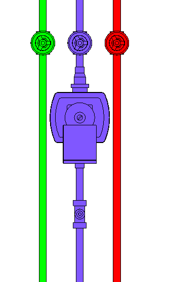 Ansicht Rohre Linear CAD Browser
