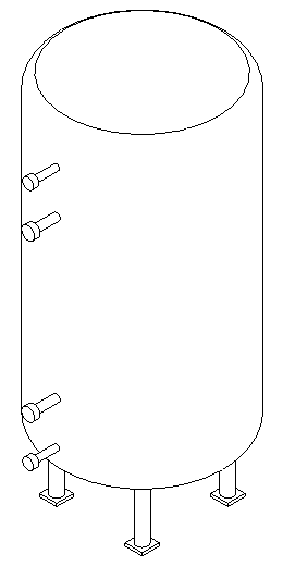 Behälter Modell Familie Linear Revit