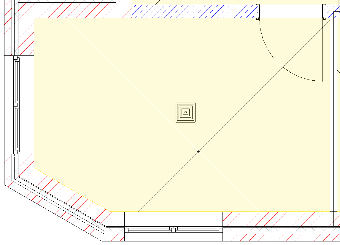 Modell Flächentemperierung Linear Revit