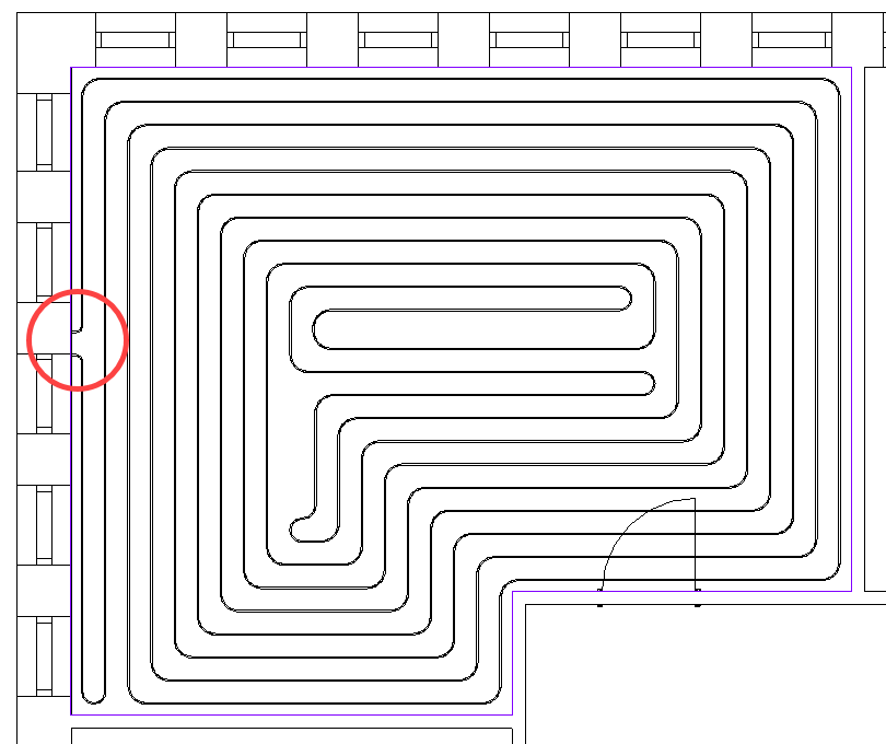 Anschluss Seite Linear Revit