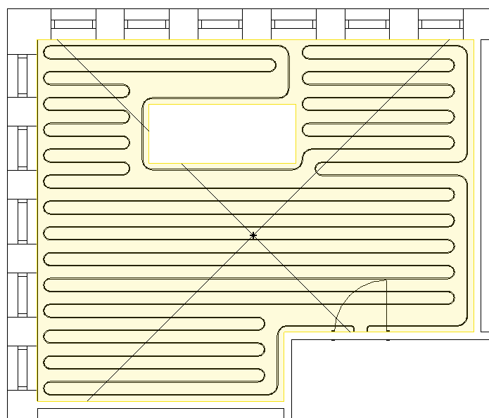 Konstruktionsfläche Mäander Linear Revit