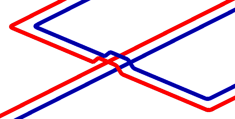 Leitungsversprung vorhandene nutzen Linear Revit
