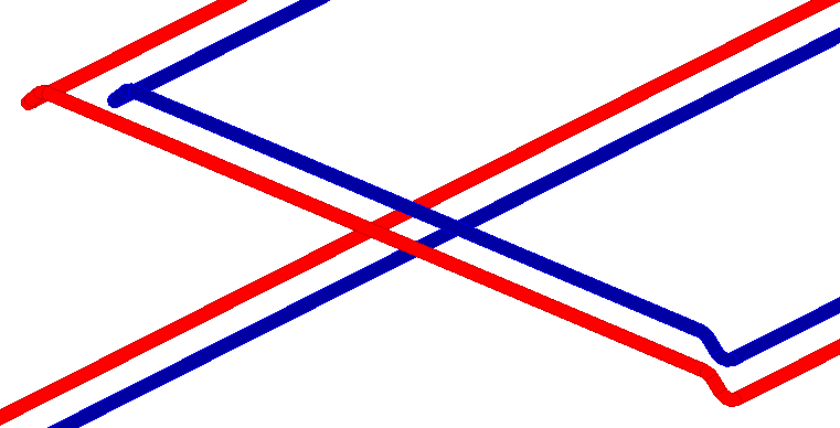 Leitungsversprung vorhandene nutzen Linear Revit