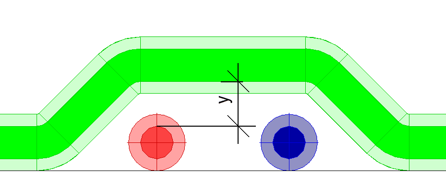 Leitungsversprung Dämmung Linear Revit