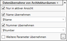 Datenübernahme Architektur Linear Revit