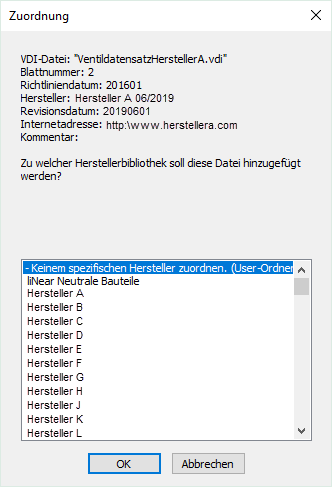 Zuordnung Import Linear Revit