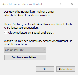 Dialog an Bauteil Linear Revit