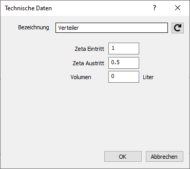Technische Daten Verteiler Linear Revit