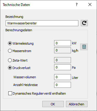 Technische Daten Warmwasserbereiter Linear Revit