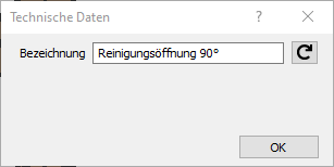 Bauteildaten Reinigungsöffnungen Linear Revit