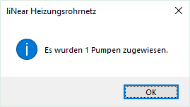 Hinweis Dialog Zuweisung Linear Revit