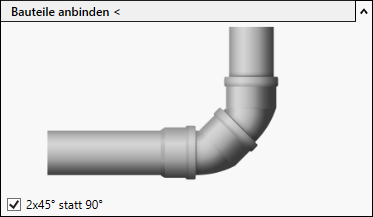 Abwasser Bauteil anbinden Linear Revit