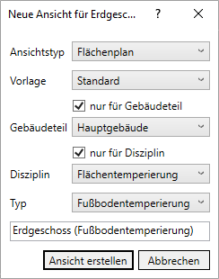 Neue Ansicht erstellen Linear Revit