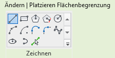 Ändern Platzieren Konstruktionsfläche Linear Revit