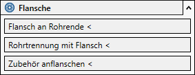 Menü Flansche Linear Revit