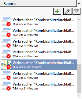 Aufgaben Reports Linear Revit