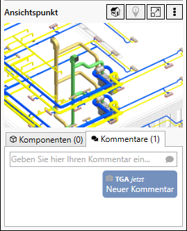 Reports Ansichtspunkt Linear Revit