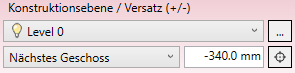 Konstruktionsebene Linear Revit