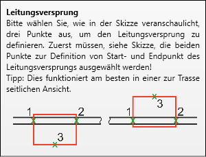 Leitungsversprung Linear Revit