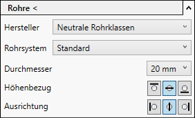 Bereich Rohr Konstruktion Linear Revit