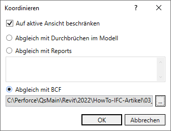 Koordinieren Durchbruchsplanung Linear Revit