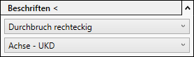 Durchbruchsplanung beschriften Linear Revit