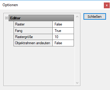 Optionen Linear Report Edit