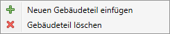 Tabelle Kontextmenü Linear Revit