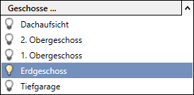 Projekt Tab Geschosse Linear Revit