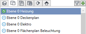 Projekt Tab Ansichten Linear Revit