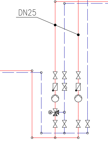 Fig. 3 - Insert reference lines for text objects with media selection in the LINEAR Solutions for Autodesk AutoCAD