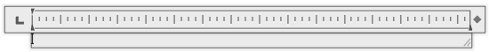 Bar for entering text in the fields available for the LINEAR Solutions of Autodesk AutoCAD