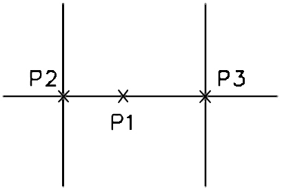 Definition of the line segment to be changed in the LINEAR Solutions for Autodesk AutoCAD