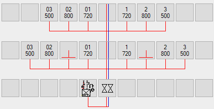 Pipe run scheme Linear AutoCAD Scheme generator