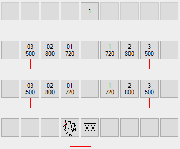 Pipe run scheme Linear AutoCAD Scheme generator