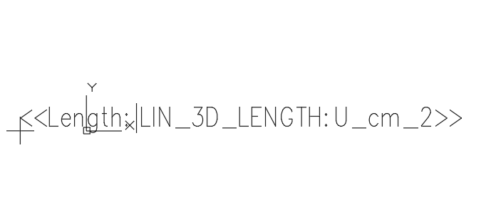 Labeling objects Linear AutoCAD