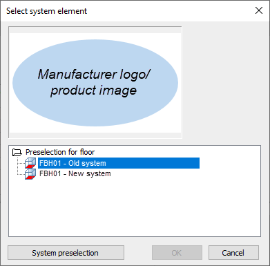 Dialog system element Linear Building