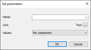 Dialog Set parameters in the LINEAR Solutions for Autodesk AutoCAD