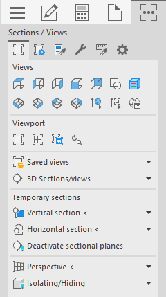 Tools tab in the LINEAR Solutions for Autodesk control board. AutoCAD