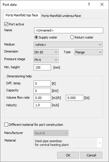 Technical data socket Linear AutoCAD