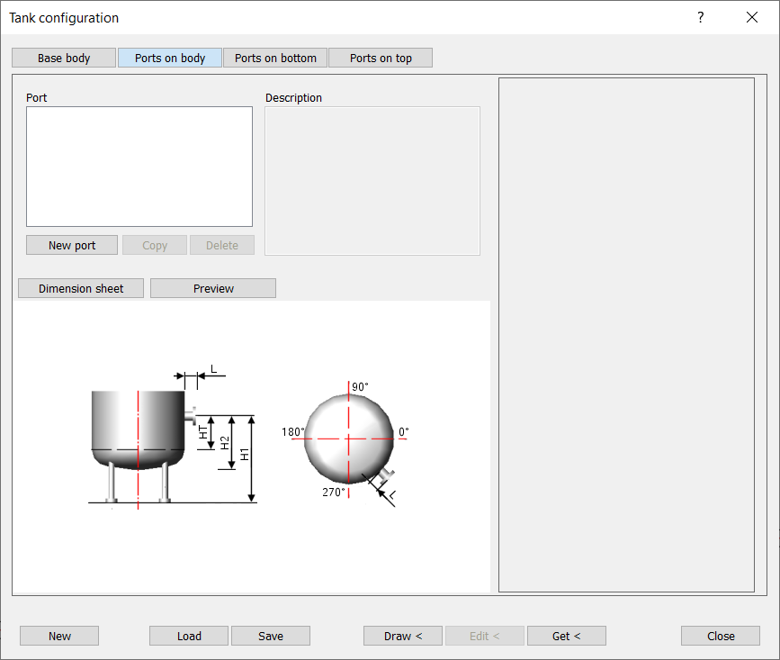 Tank generator port Linear Solutions AutoCAD