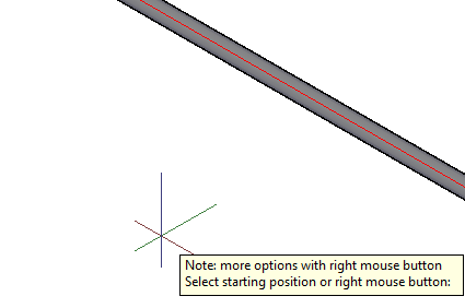 Pipe open menu Linear Solutions AutoCAD