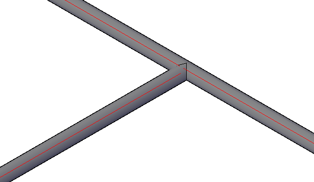 Pipe welded together Linear Solutions AutoCAD