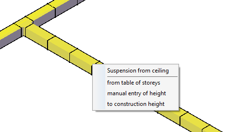 Context menu building fastening mounting Linear Solutions AutoCAD