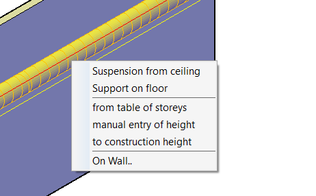Context menu building fastening mounting Linear Solutions AutoCAD