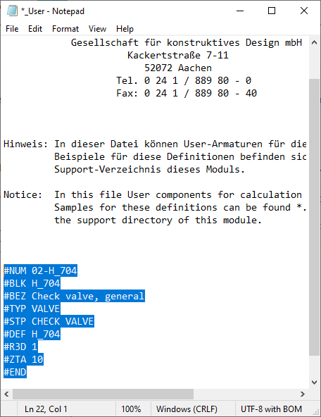 TEC file editor Linear AutoCAD